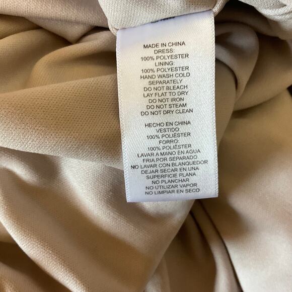 Alex Evenings Sequined Column Evening Gown Size 4 Pink and Gold Formal Dress - Picture 11 of 14